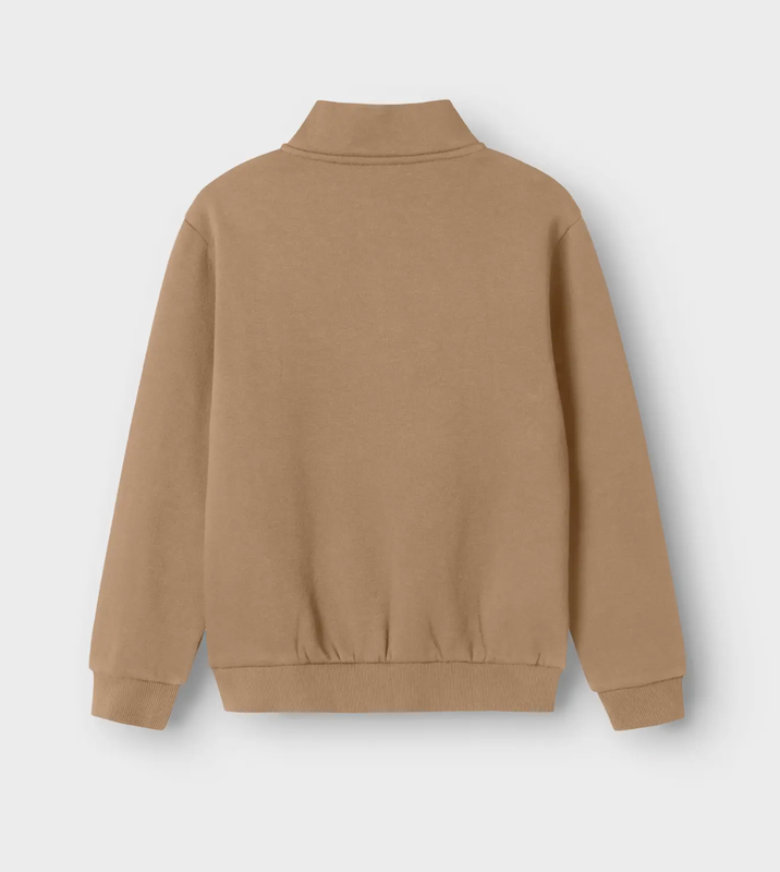 Name it, BRODY vetoketjullinen collegepaita, Pure Cashmere