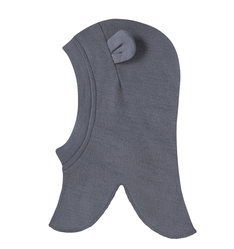 Name it,  WILLIT merinovillainen kyp&auml;r&auml;lakki korvilla, Folkstone Gray