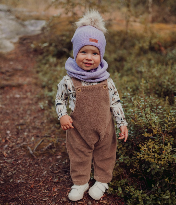 Metsola, MERINO Mini Crystal Hat, Icy Lilac