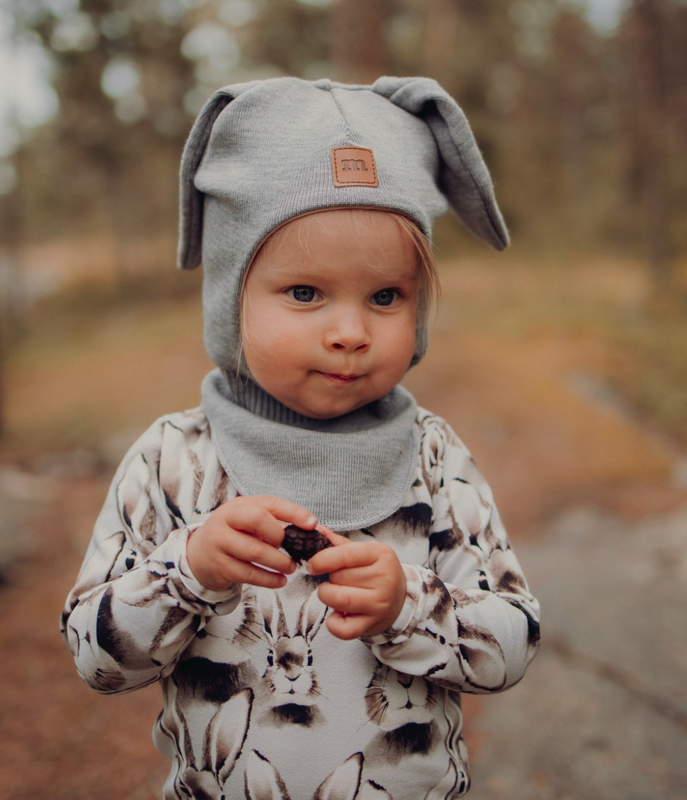 Metsola, MERINO Bunny Helmet, Cloudy