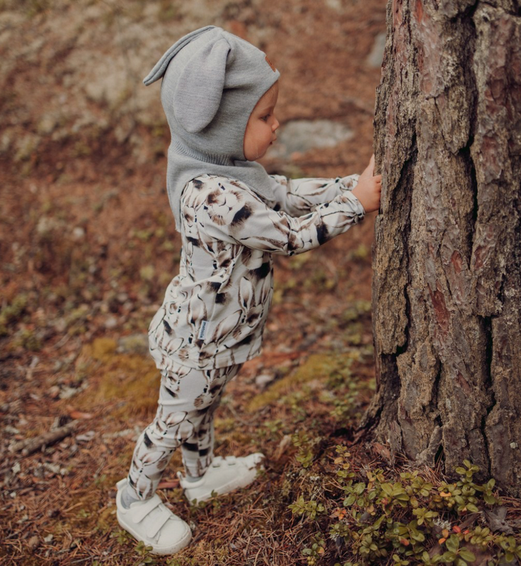 Metsola, MERINO Bunny Helmet, Cloudy