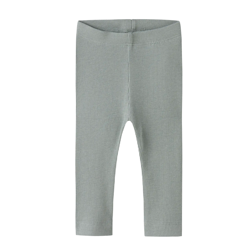 Name It, KAB Rib Leggins Noos, Slate gray