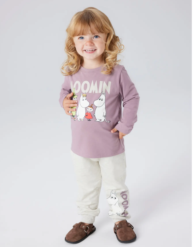 Name It, MUUMI Collegehousut, Peyote Melange