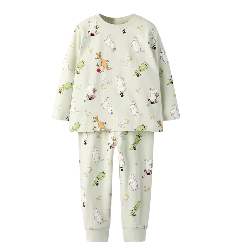 Name it, MUUMI Pyjamasetti, Pale Aqua