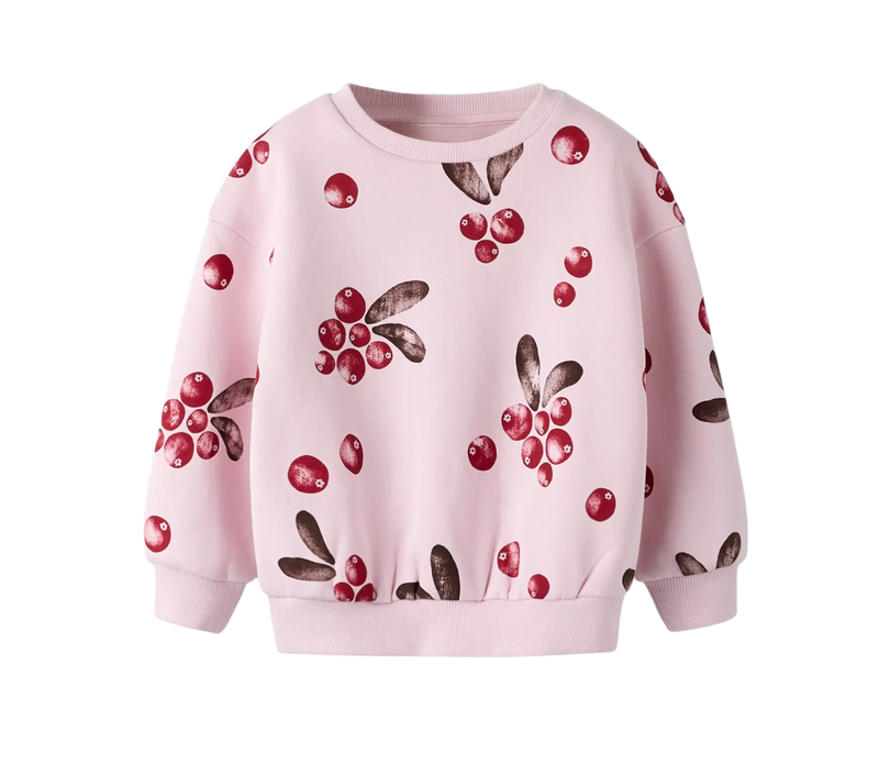 Name it, SISSY Collegepaita Marjat AOP, Parfait Pink