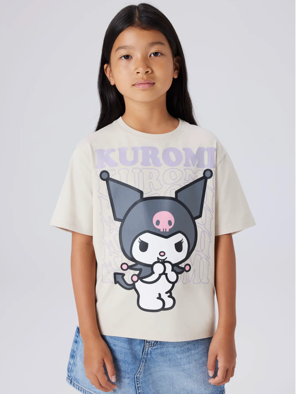 Name it, DYKRA Kuromi Hello kitty paita SS, Pumice Stone