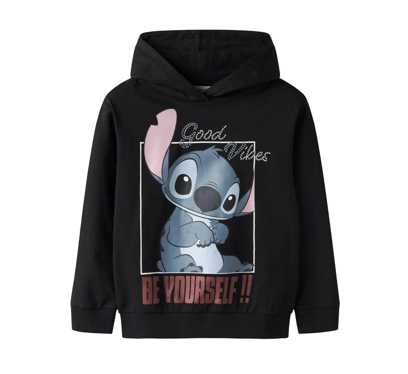 Name it, DYS Stitch Collegehuppari, Black