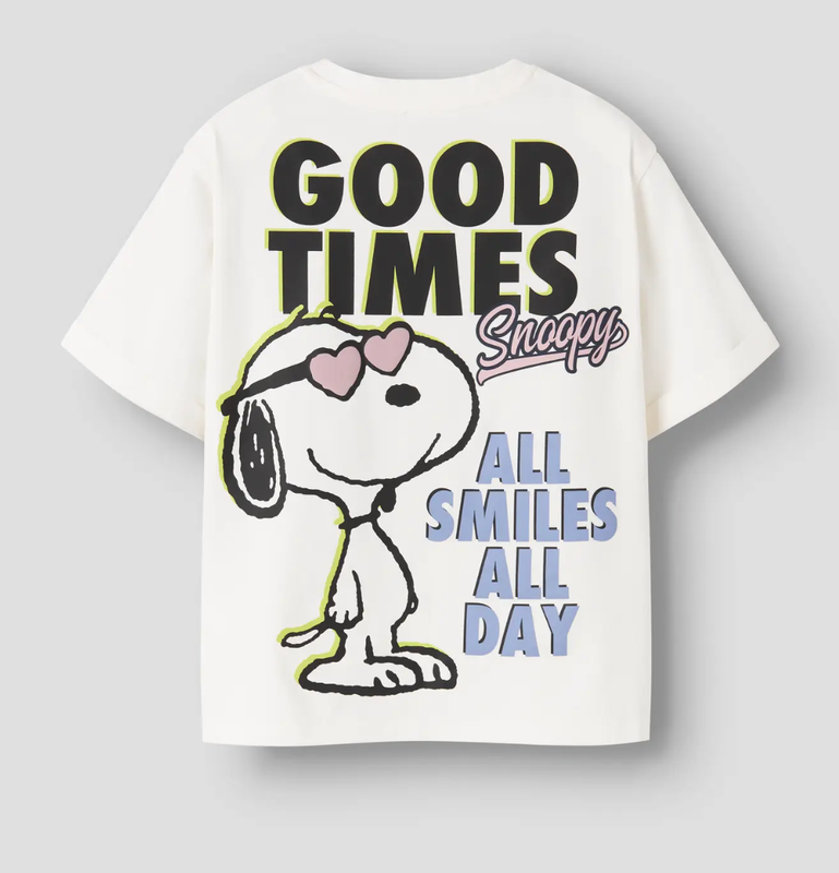 Name It, DYKANA, Snoopy T-paita, Cloud Dancer