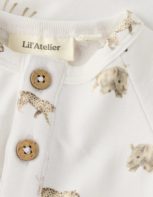 Lil Atelier, GAYO ELM Slim Body Coconut Milk, African Animals