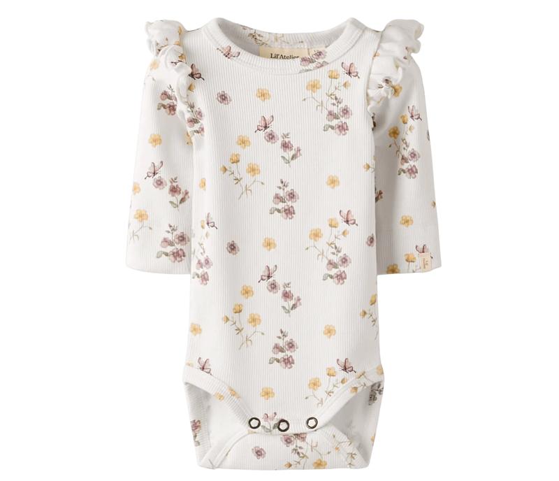 Lil`Atelier, Gavo EKO LS slim body, Coconut Milk Flower Mix