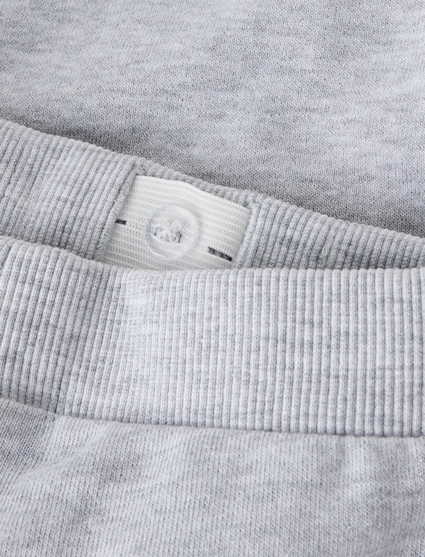 Name it, TILDE Frilla Collegehousut, Light Grey Melange