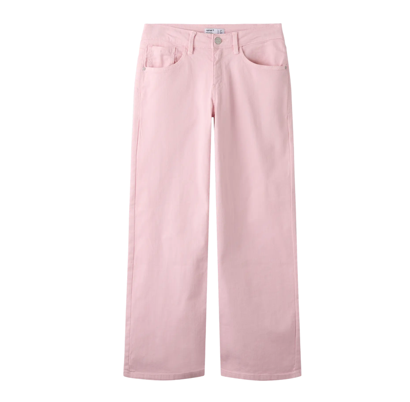 Name It, ROSE  Wide Twill Pants, Pirouette