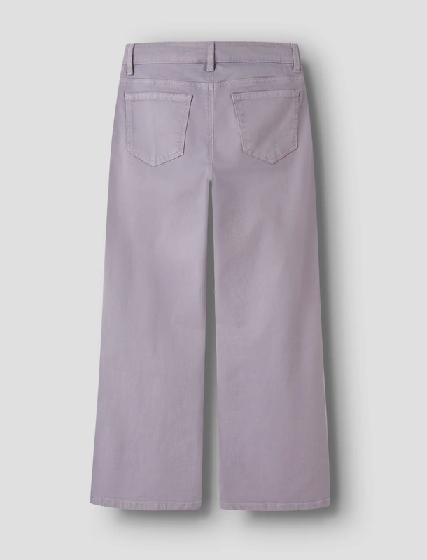 Name It, ROSE Wide Twill Pants, Lavender Gray
