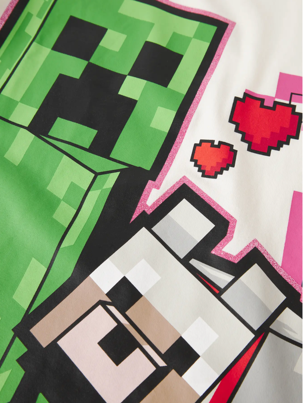 Name It, JYRA, Minecraft T-paita, Cloud Dancer