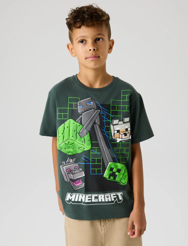 Name It, JUKE, Minecraft T-paita, Urban Chic