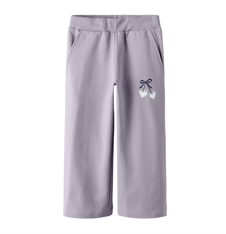Name it, BASALT Collegehousut, Lavender Gray