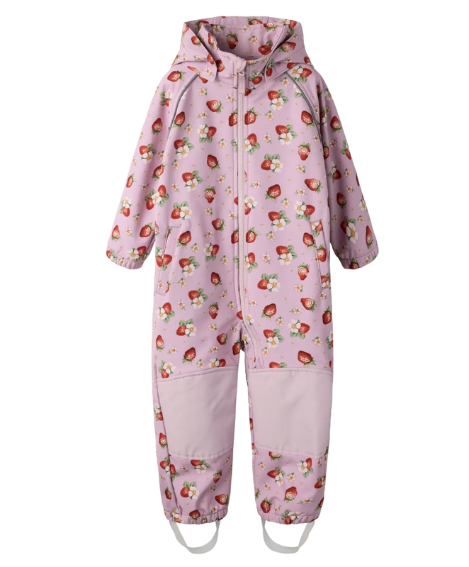 Name It, Alfa Softshellhaalari, Keepsake Lilac STRAWBERRY