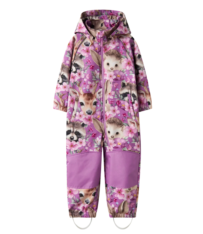 Name It, Alfa Softshellhaalari, Iris Orchid FLORAL FOREST