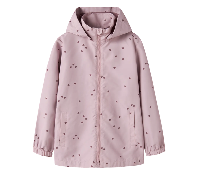 Name It, MAXI v&auml;likausitakki, Keepsake Lilac Small Hearts