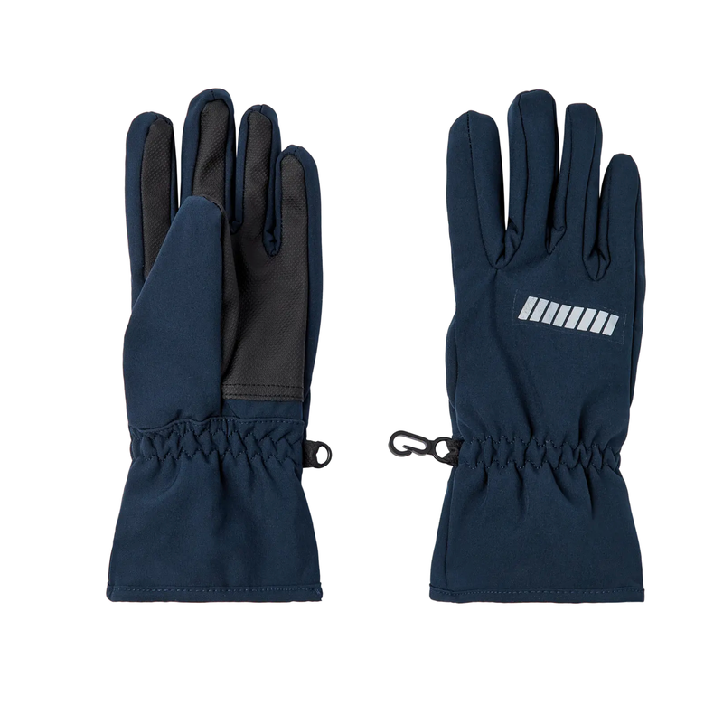 Name It, Alfa softshell sormikkaat, Dark Sapphire