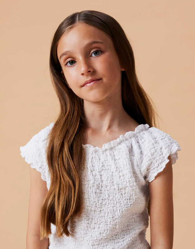 Name it, Halisse SS Top, Bright White