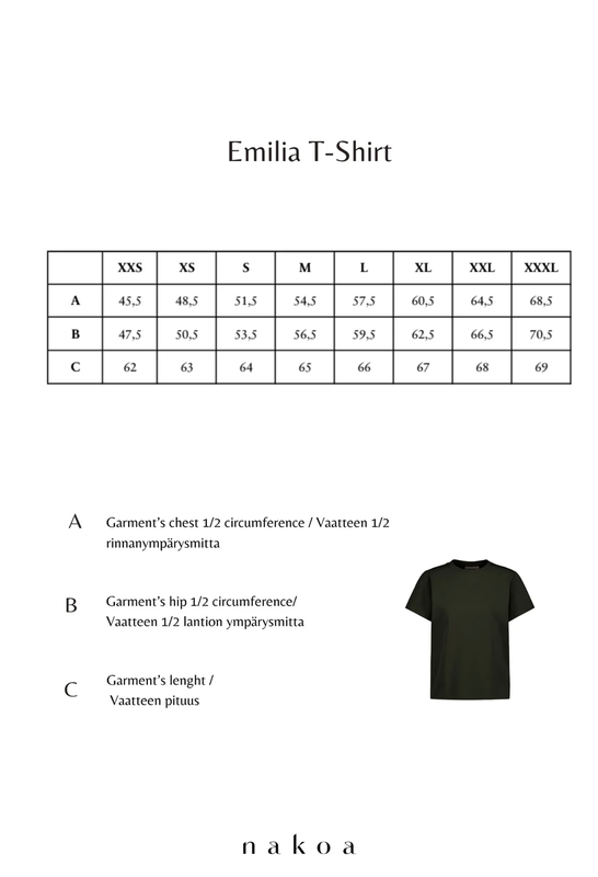 Nakoa, Emilia T-Shirt, Rosee
