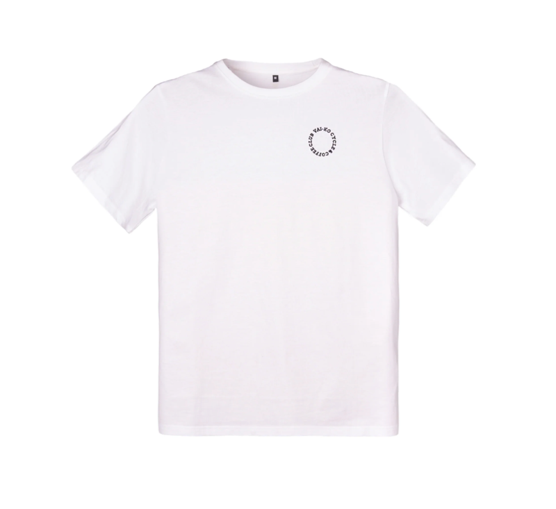 VAI-KO, Cycle Coffee Miesten T-paita, White