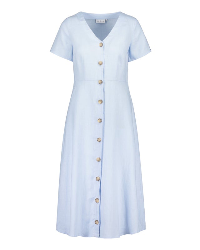 Nakoa, Penelope Dress pellava, Sky Blue