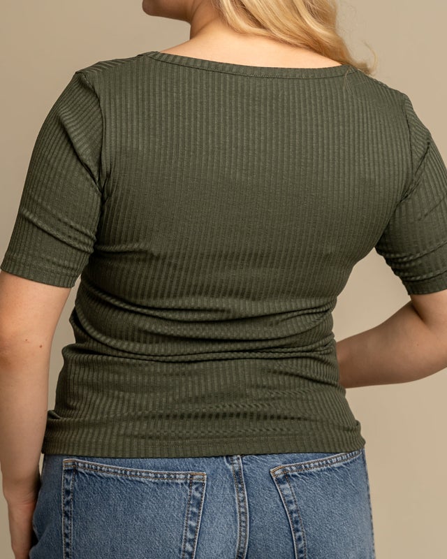 Toive Clothing, Ribbi T-paita Avara, Khaki