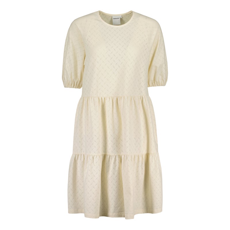 Metsola, Naisten Tiered Dress | Milky
