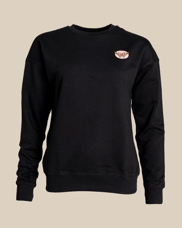 Toive Clothing, Collegepaita, Strength, Black