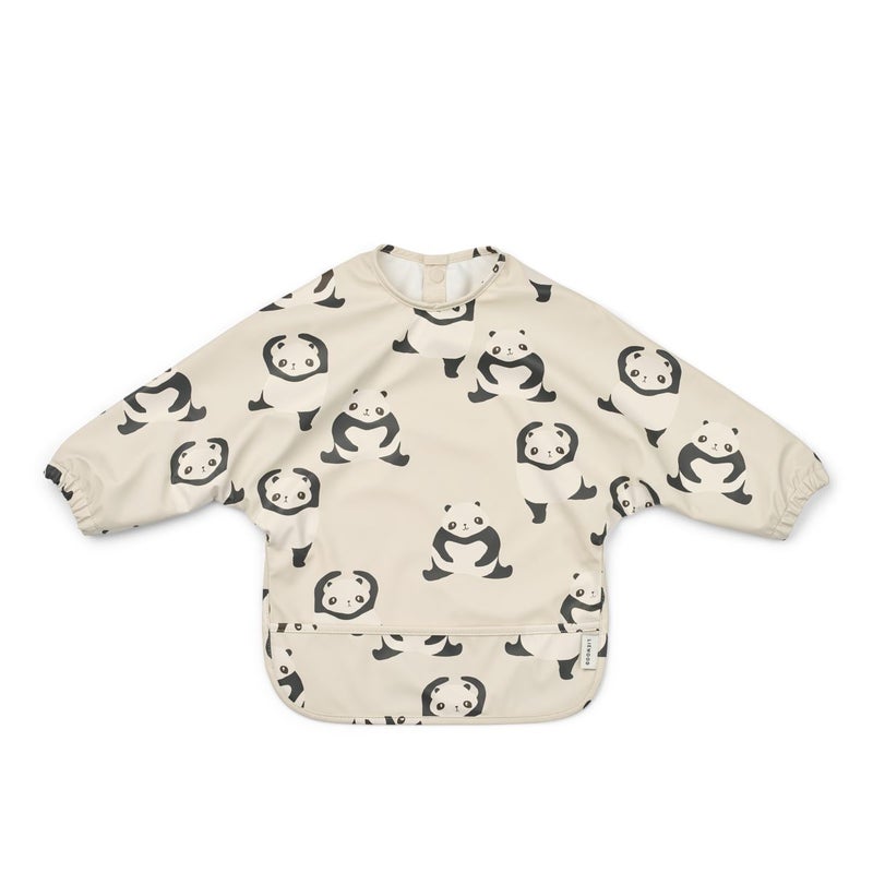 Liewood, Merle Printed Cape Bib, Panda/Sandy
