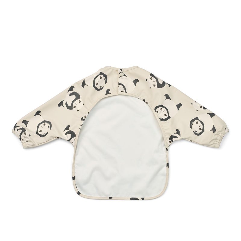 Liewood, Merle Printed Cape Bib, Panda/Sandy