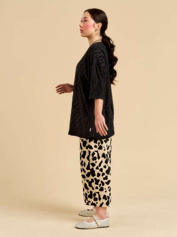 Aarre, LEYLA OVERSIZE T-SHIRT, Tigreza viscose