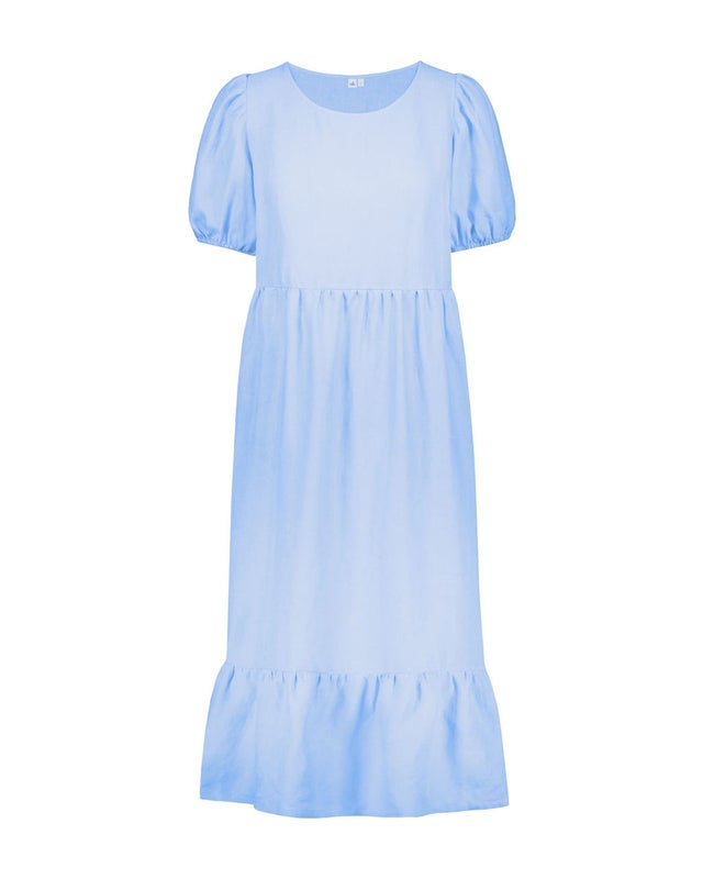Nakoa, Astrid Dress pellava, Sky Blue