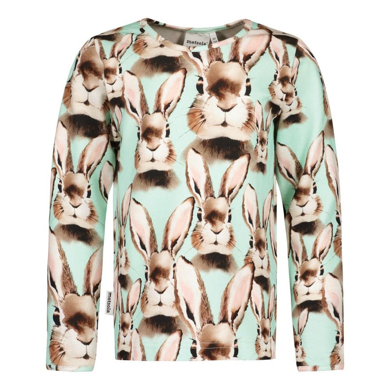 Metsola, BUNNY SHIRT LS, Ocean