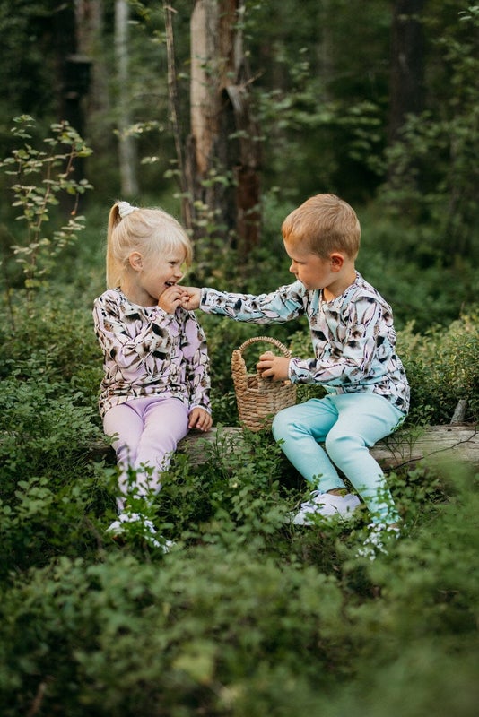 Metsola, BUNNY SHIRT LS, Ocean