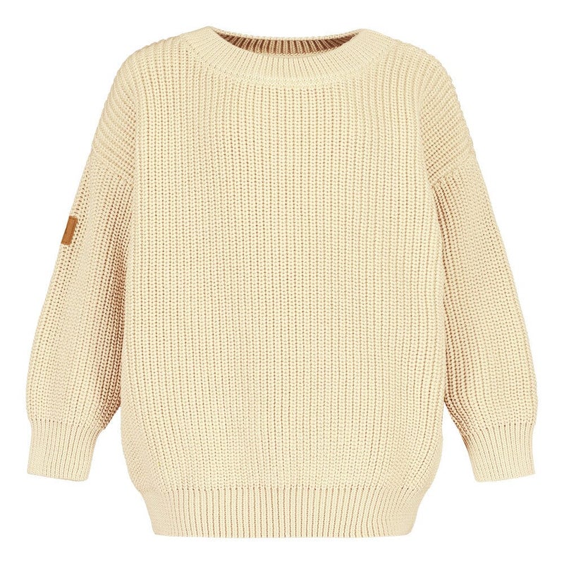Metsola, Cotton Knit Jumper | Milky