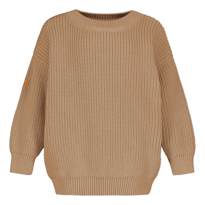 Metsola, Cotton Knit Jumper | Nougat