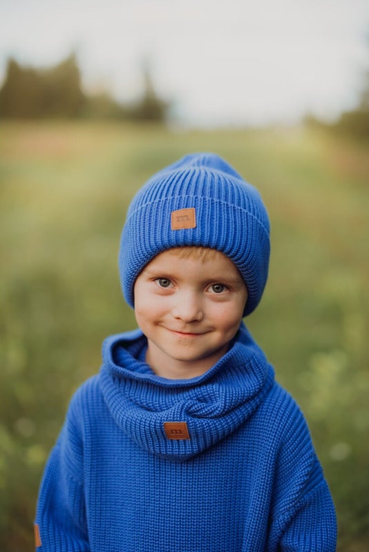 Metsola, Cotton Knit Tube | Electric