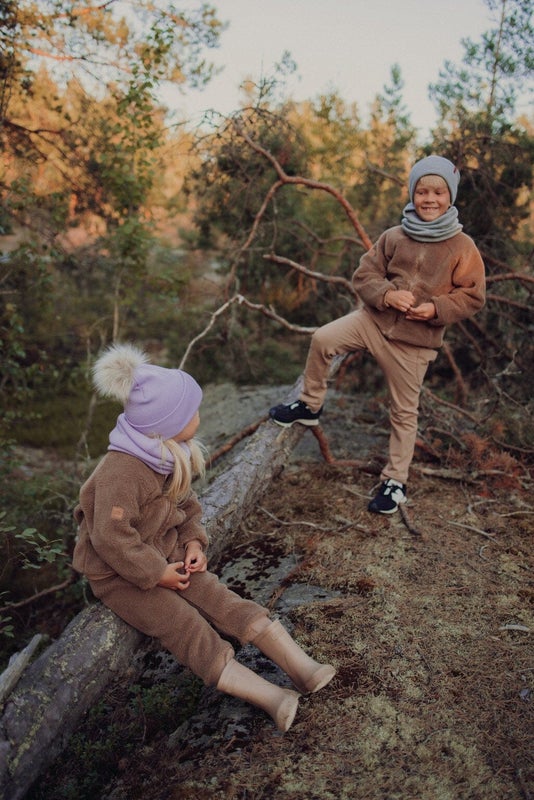 Metsola, MERINO Crystal Beanie, Icy Lilac