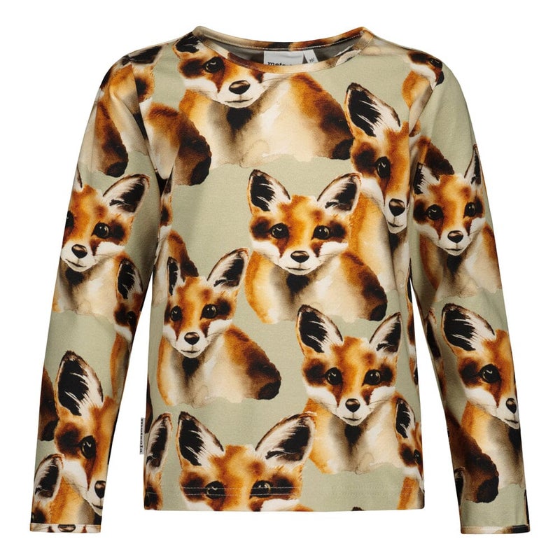 Metsola, Fox Shirt LS, Green