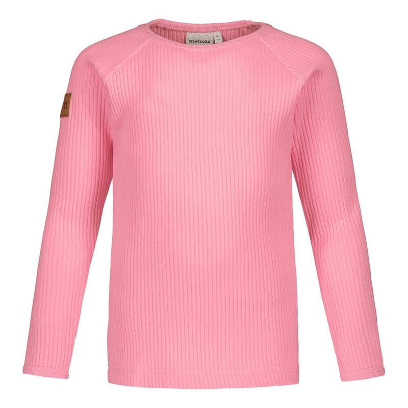 Metsola, HEAVY RIB SHIRT LS, Pinky