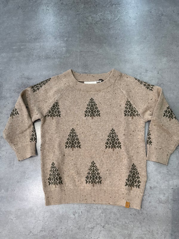 Lil`Atelier, GALTO puuvillainen neulepaita, Oxford Tan