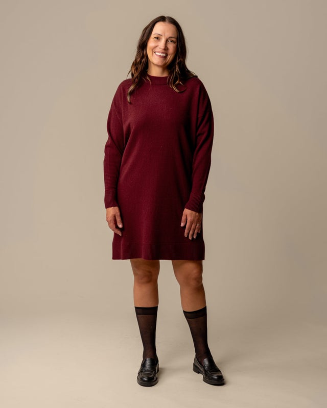 Toive, KAJO Neulemekko, Burgundy