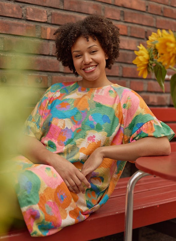 Metsola, MIRACLES WOMENS FRILL DRESS, Spring