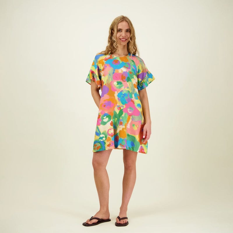 Metsola, MIRACLES WOMENS FRILL DRESS, Spring