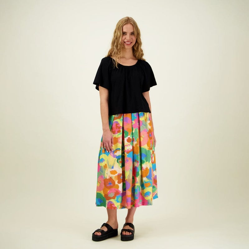 Metsola, MIRACLES WOMENS PLEATED SKIRT, Spring