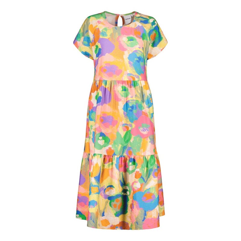 Metsola, MIRACLES TIERED MIDI DRESS, Spring
