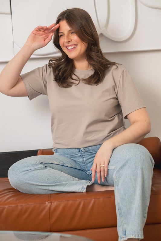 Nakoa, Emilia T-Shirt, Greige